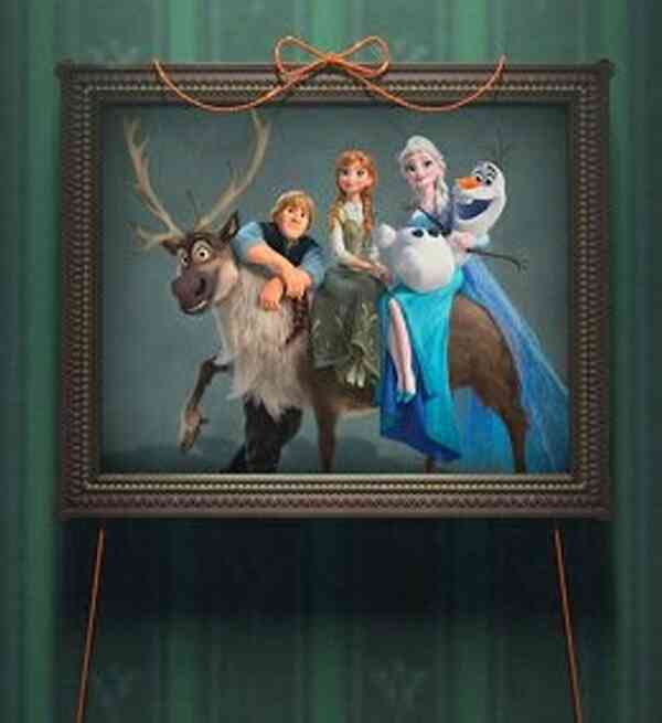 겨울왕국 열기 포스터 새창