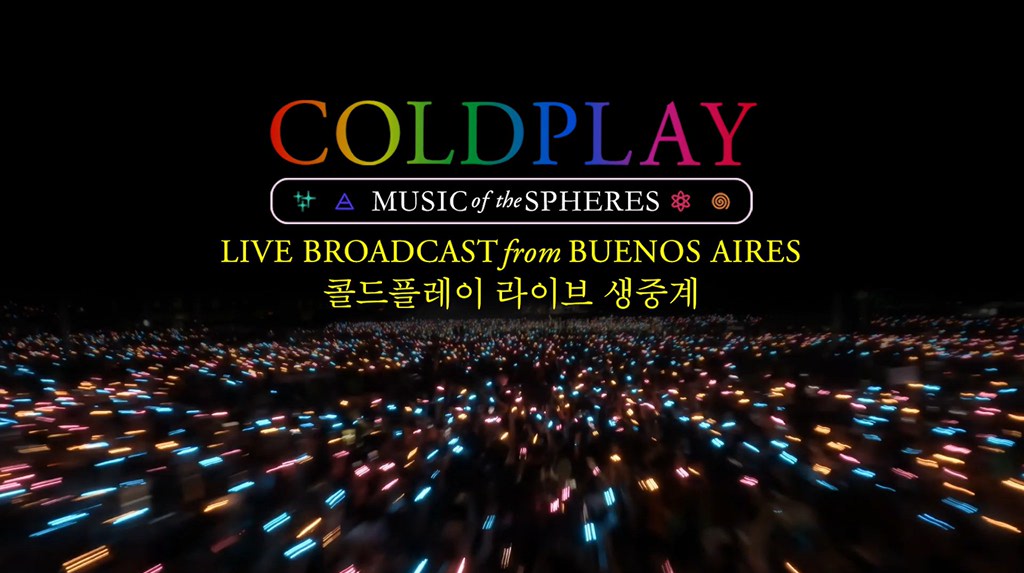 [Coldplay Music of the Spheres Live Broadcast from Buenos Aires]Coldplay Music of the Spheres Live Broadcast from Buenos Aires