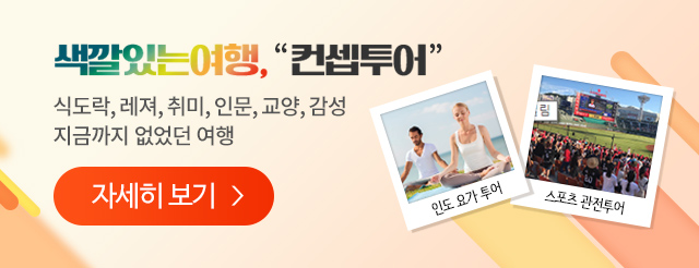 색깔있는 여행, 컨셉투어